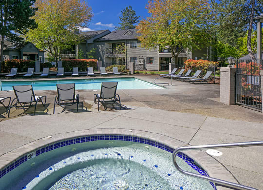 Swimming pool and spa