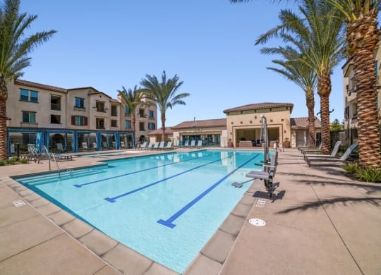Large resort-style swimming pool