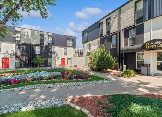 Leasing office exterior