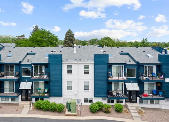 Apartment building exterior