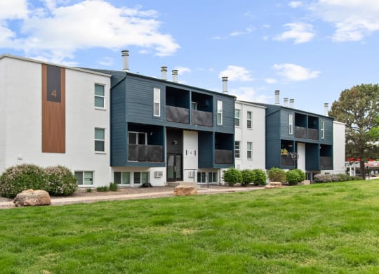 Apartment building exterior