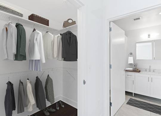 Closet at 65 Bay Street, Jersey City, NJ, 07302