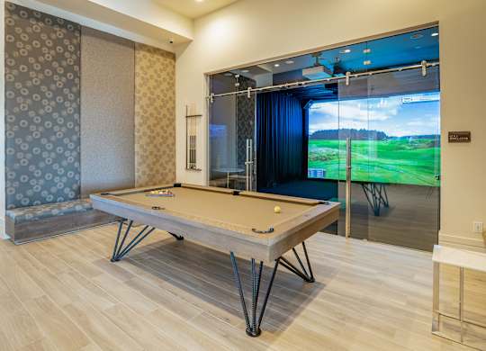 Pool Table at Alys Crossing Apartments,Texas 77433