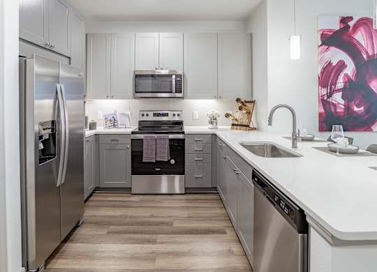 Specious kitchen at Alys Crossing Apartments Apartments, Cypress, TX 77433