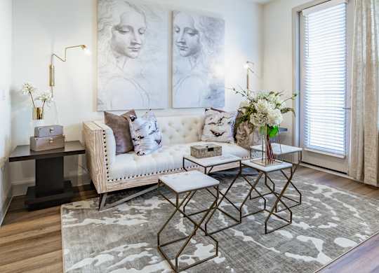 Women painting on wall at Alys Crossing Apartments,Texas 77433