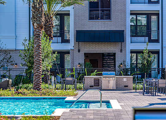 Resort Style Swimming Pool at Alys Crossing Apartments, Cypress