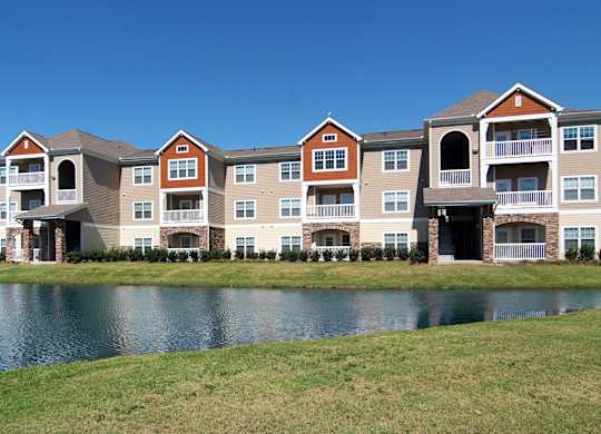 Exterior pond at Ansley Walk, Lafayette, LA