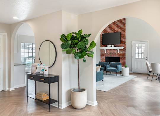 Clubhouse Living Space at Arbors at Natchez Trace Apartments, Ridgeland, MS, 39157