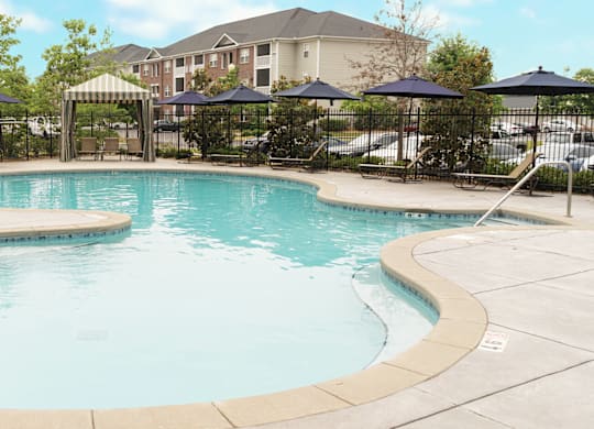 Front Pool View at Broadstreet at EastChase Apartments, Montgomery, 36117