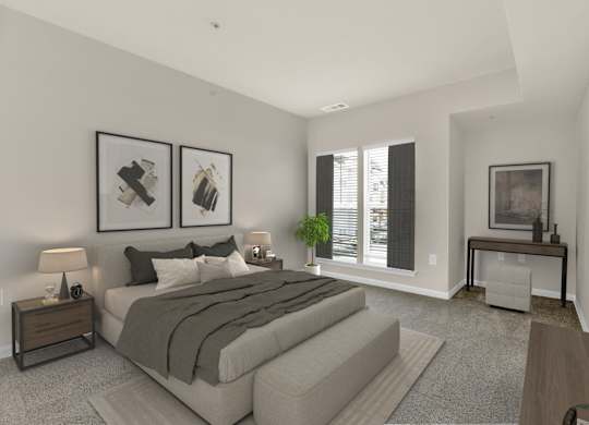 Large Bedroom at The Apartments at Cambridge Court, Maryland, 21237