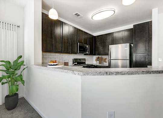 Kitchen Unit at The Apartments at Cambridge Court, Rosedale, MD, 21237