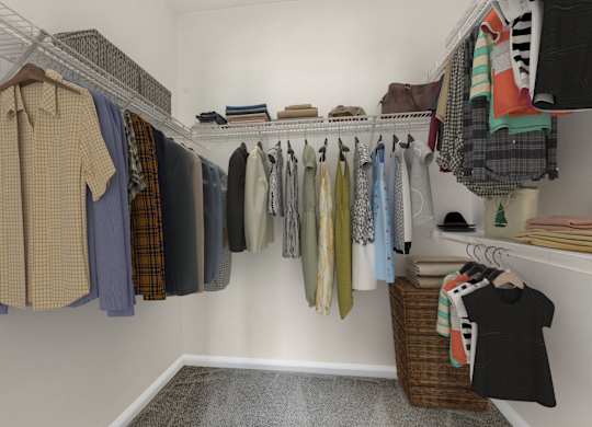 Walk-in Closet at The Apartments at Cambridge Court, Maryland, 21237