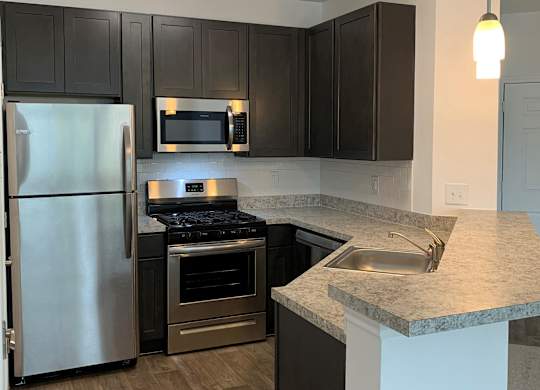 Kitchen Appliances at The Apartments at Cambridge Court, Rosedale, MD, 21237