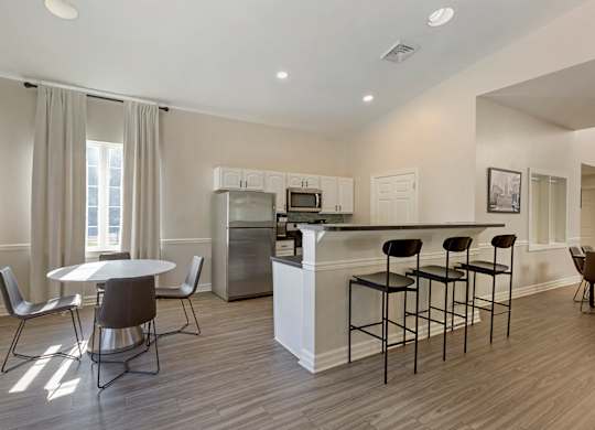 Clubhouse Kitchen at The Apartments at Canterbury, Maryland, 21237