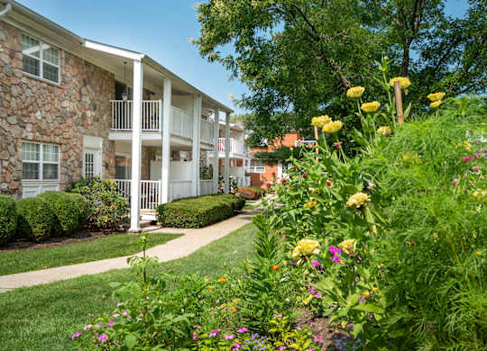 Garden Area at Chatham Hill, New Jersey