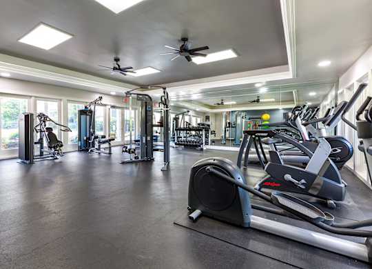 Fitness Center at The Courts at Fair Oaks, Fairfax, VA, 22030
