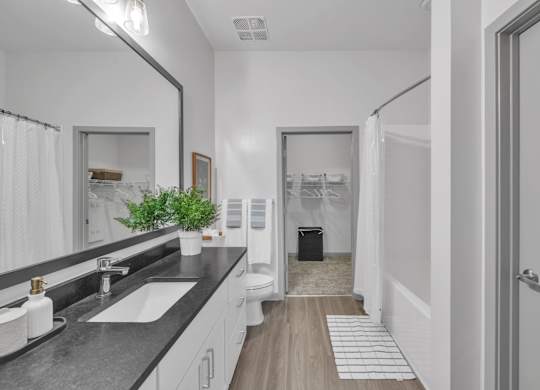 A Bathroom with a Sink at District 757 Apartments, Virginia, 23502