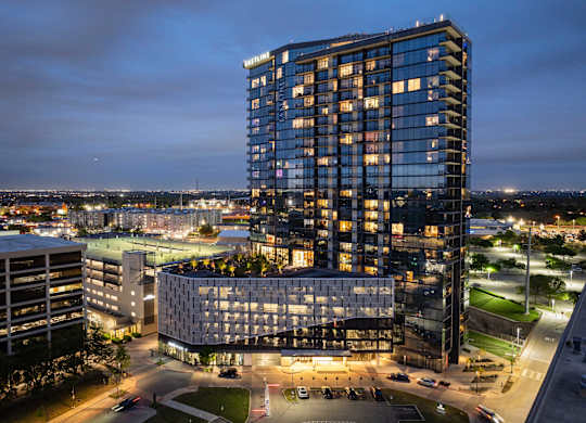 Luxury Apartments Building at Eastline Residences Apartments, Texas, 75206