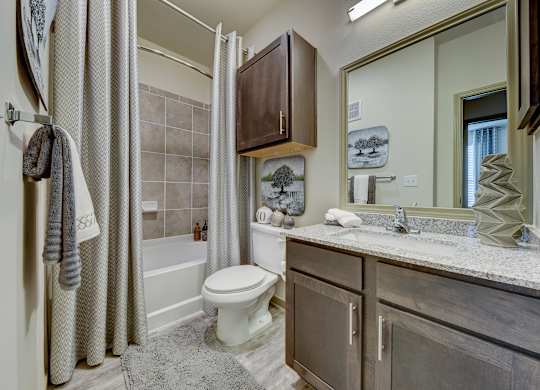 Bathroom at Estraya Westover Hills, San Antonio