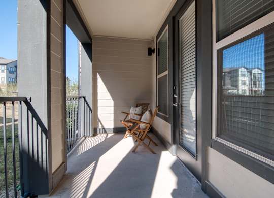Balcony And Patio at Fifty02 Westover Hills, San Antonio, TX, Texas