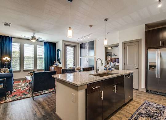 All Electric Kitchen at Fifty02 Westover Hills, San Antonio, 78251