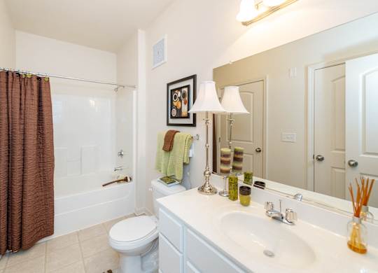 Bathroom at Garden Springs, Chester, VA