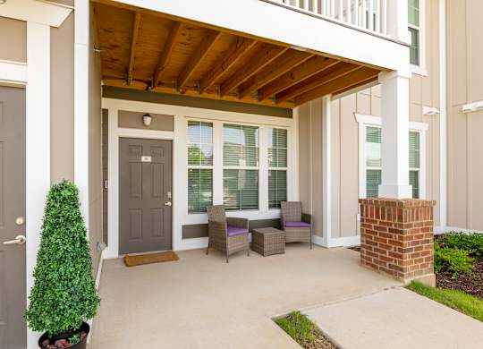 Patio at The Villas at Germantown, Tennessee, 38125
