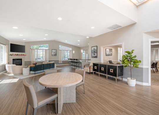 Clubroom at The Apartments at Hunters Glen, Frederick, 21702