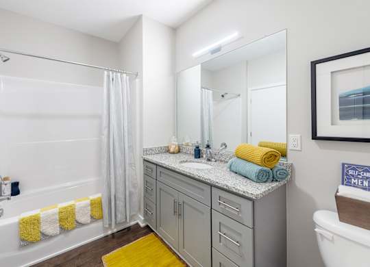 Vanity at Lumen Apartments, Hampton, VA