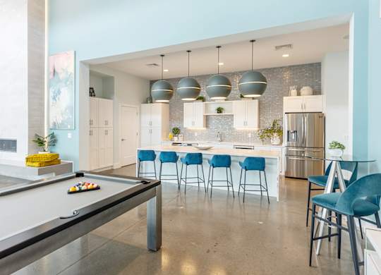 counter at Lumen Apartments, Hampton, Virginia