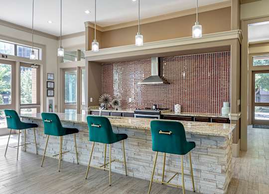 Clubhouse Kitchen at Mansfield on the Green, Milwaukie, TX, Texas, 76063