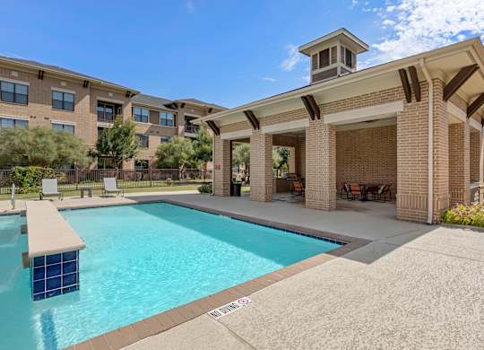 Crystal Clear Swimming Pool at Mansfield on the Green, Milwaukie, TX, Texas