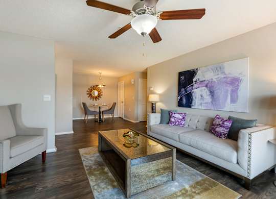 Living Room at North Creek, Southaven, MS, 38671