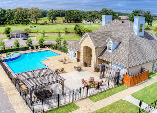 Pool And Surroundings at North Creek, Mississippi, 38671