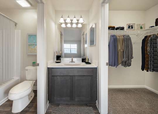 Bath at The Apartments at Owings Run, Owings Mills, Maryland