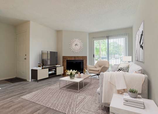 Modern Living Room at Reflection Pointe, Flowood, MS, 39232