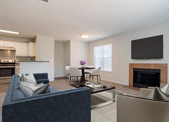 Modern Living Room at Reflection Pointe, Flowood, 39232