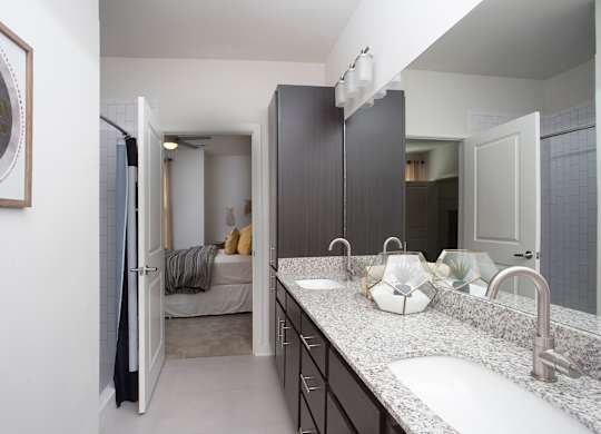 Bathroom area at Robley Place, Lafayette, Louisiana