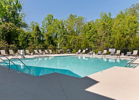 Swimming at Skyland Exchange Apartments, Asheville, NC