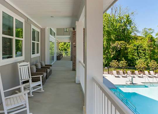 pool/deck at Skyland Exchange Apartments, North Carolina