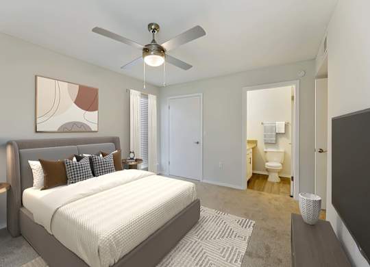 Gorgeous Bedroom at Southaven Pointe Apartments, Southaven, MS