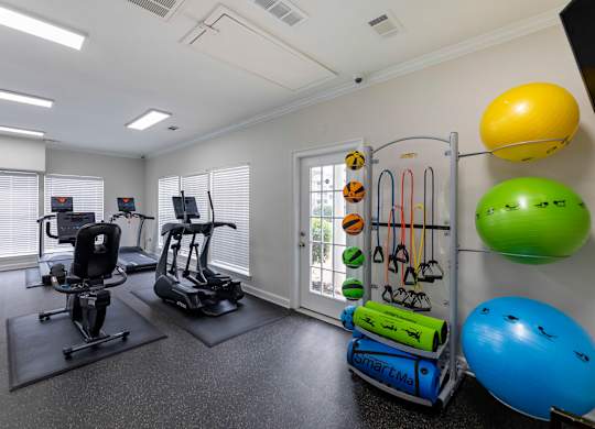 Gym at Southaven Pointe Apartments, Southaven, Mississippi