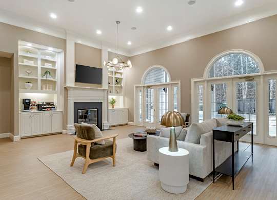 Clubhouse at Spotswood Commons Apartments in Williamsburg, VA