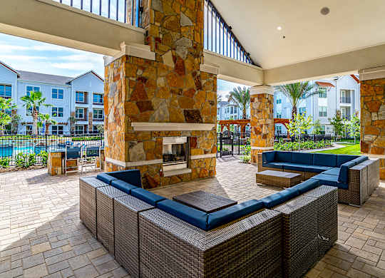 Common Lounge Area at Stone Loch Apartments,Tomball, Texas