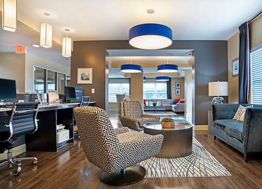 Business Center at The Heights Apartments, Alabama, 36104