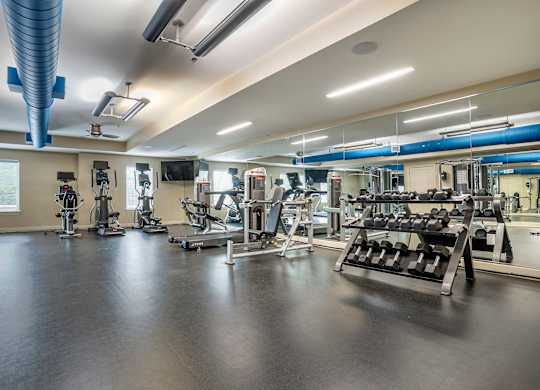 Fitness Center at The Heights Apartments, Alabama