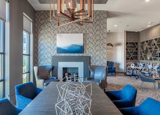 Dining at The Rosemary Apartments, Texas