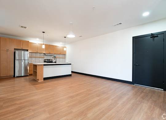 Spacious Kitchen at The Yard Apartments, Louisville