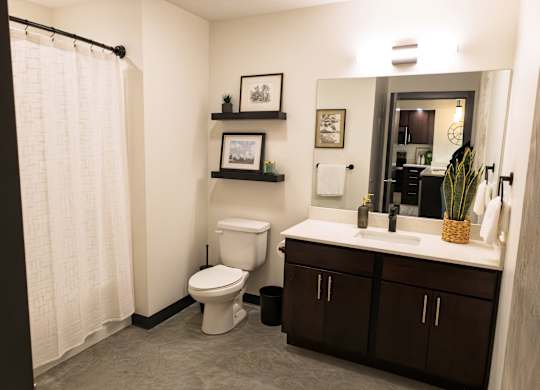 Bathroom at The 503 Apartments, Ohio, 45402