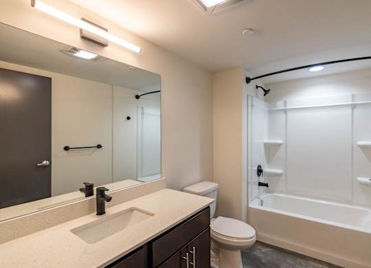 Bathroom with sink at The 503 Apartments, Dayton